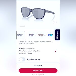 Oakley Prizm Black Actuator Sunglasses